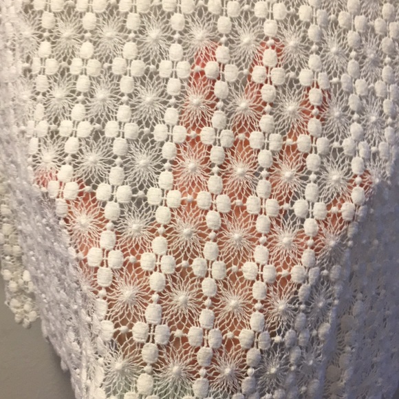 Velvet by Graham and Spencer lace 3/4 sleeve top - Picture 4 of 4